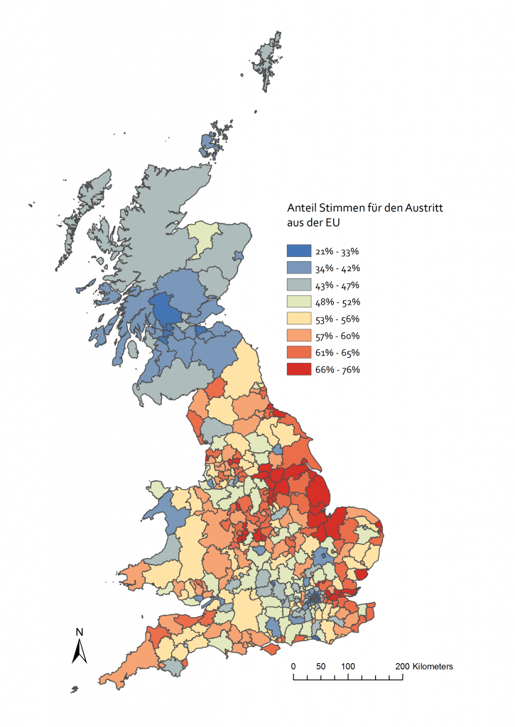 Bildung Und Alter An Der Wahlurne Eine Analyse Der Ursache Fur Das Wahlverhalten Zum Brexit Mit Raumlichen Regressionsverfahren Gis Iq Blog