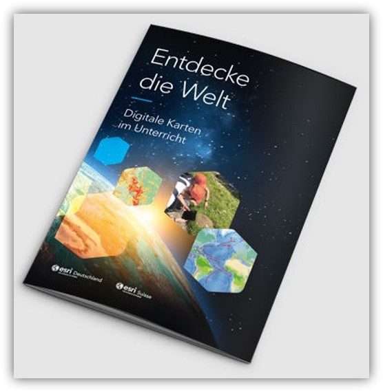 Titelseite des Booklet "Entdecke die Welt - Digitale Karten im Unterricht"