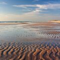 Wattenmeer bei Abendsonne